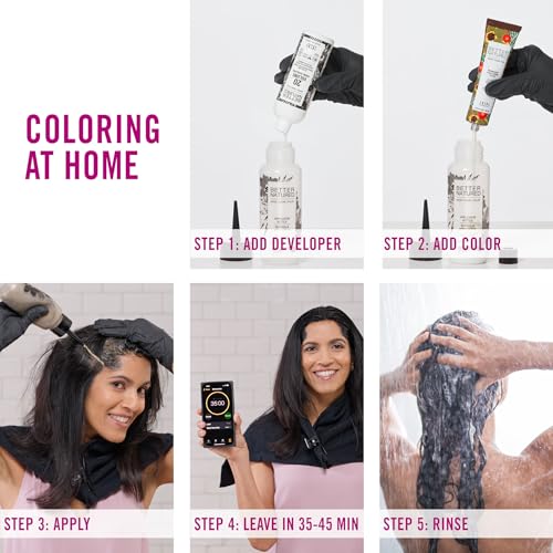 Better Natured 20 Volume Gentle Creme Hair Developer | For Professional Salon Coloring | Lightening & Gray Coverage | Long Lasting Color | 4 Fl Oz