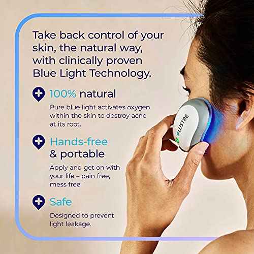 Solo - Blue Light Acne Treatment Device, UV-Free & Wireless | LED Therapy for Face and Body Acne, Spots and Blemishes |