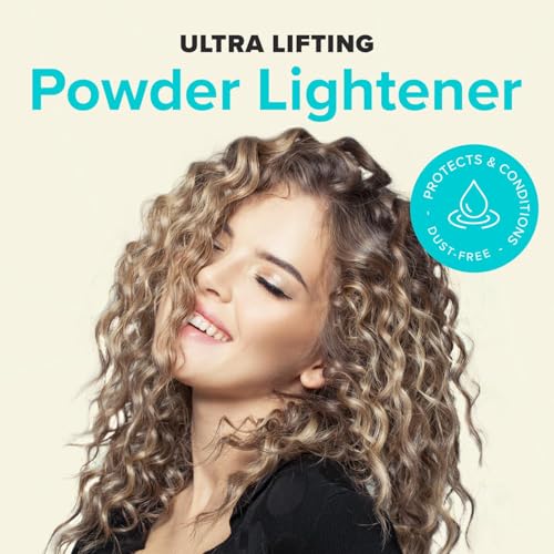 Odeon Professional Ultra-Lifting Powder Lightener ? Hair Bleach Lifts Up to 9 Levels | Dust-Free Formula for Balayage, Highlights & Full Bleach ? Trial Size