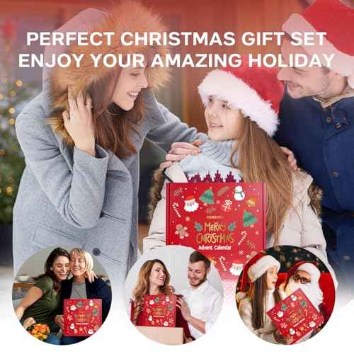 Advent Calendar for Teen Girls, 24pcs Bath and Body Christmas Gifts Sets for Women, Spa Gift Baskets for Women, Skincare Beauty Gifts Box Kit