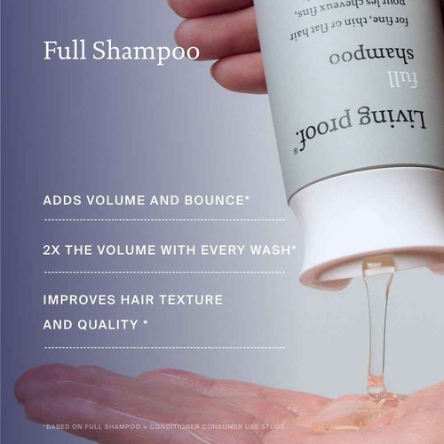 Living Proof Presenting Lasting Volume Holiday Kit, Jumbo Full Shampoo & Conditioner, and Travel Size Advanced Clean Dry Shampoo ($152 value)