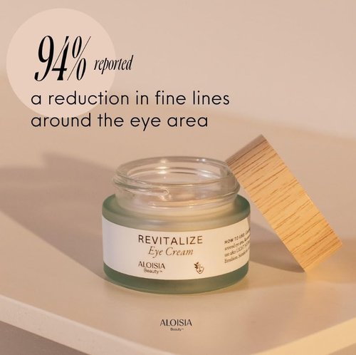 Aloisia Beauty REVITALIZE Eye Cream - Intensive Hydrating Treatment for Youthful Eyes, Brightening Eye Cream helps Reduce Dark Circles and Puffiness for an Illuminated and Revitalized Appearance.