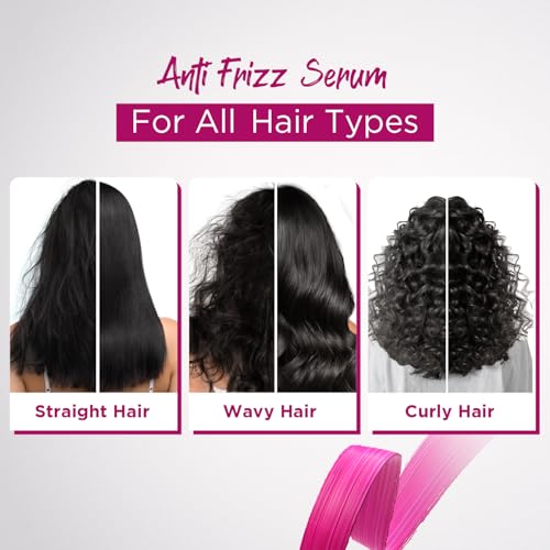 Livon Hair Serum for Men & Women | Frizz-free, stronger and shinier hair | Sulphate & Paraben free| For All Hair Types | Lightweight & Non Greasy | Enriched with Argan Oil & Vitamin E | 3.3 Fl.Oz
