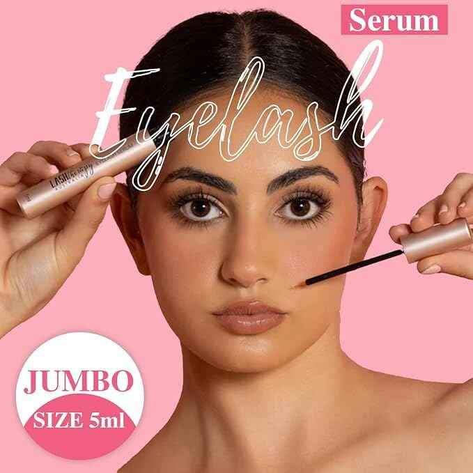 Lash Therapy Australia Eyelash Growth Serum – Enhance, Boost & Grow Lashes | Longer, Thicker, Fuller & Naturally Curled Lashes (5ML)