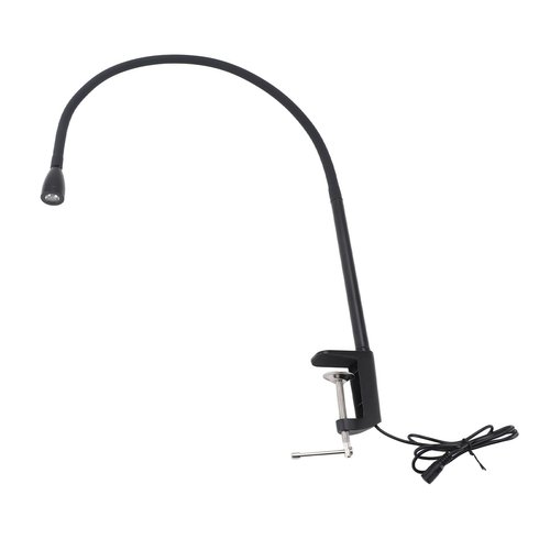 FTVOGUE Lamp for Lash Extension 395 to 400nm LED Lash Light with Clamp and Foot Pedal Switch for Nails US Plug 100 to 240V Eyelash Extension