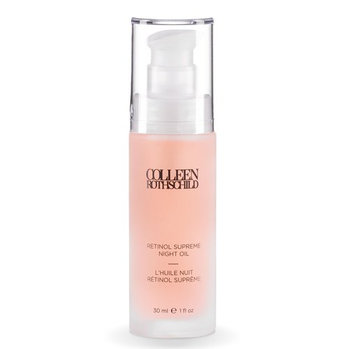 COLLEEN ROTHSCHILD Retinol Supreme Night Oil | Highest Concentration of Stabilized Retinol Boosts Skin's Natural Repair Process | THD Ascorbate (Vitamin C) Brightens & Evens Complexion (1 fl oz)