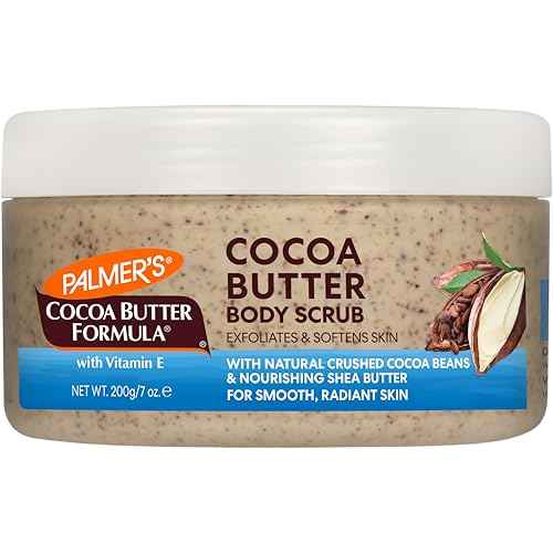 Palmer's Cocoa Butter Formula Exfoliating Body Scrub for Smooth Skin, Skin Exfoliator for Women and Men, 7 oz