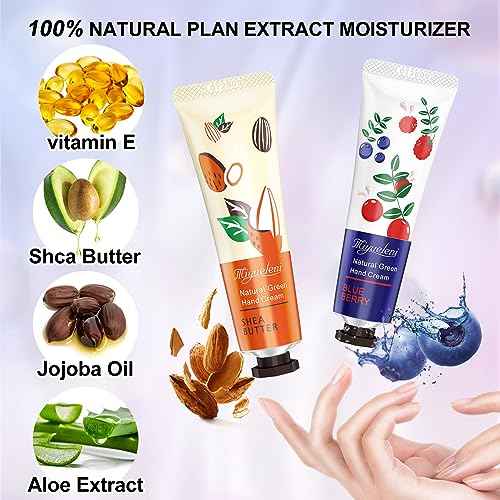 40 Pack Hand Cream Bulk Gifts- Mini Hand Lotion Travel Size, Birthday Gifts for Women, Bridesmaid/Teacher Appreciation/Nurse Gifts, bulk gifts for coworkers Hand Lotion for Dry Cracked Hands