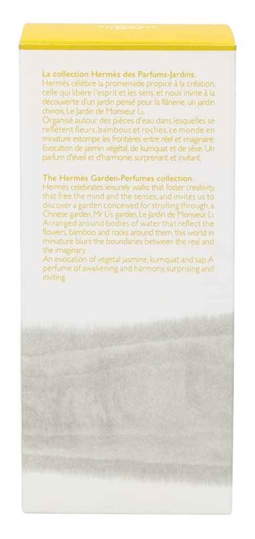 HERMES Le Jardin De Monsieur Li for Unisex Eau de Toilette, 3.4 Ounce, Multi-color