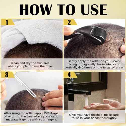 Generic 5% Minoxidil for Men and Women Hair Growth Kit, Minoxidil for Men Beard Growth Kit, Biotin Hair Growth Serum & 5% Minoxidil Treatment for Stronger Thicker Longer Hair -2.02 Fl.Oz