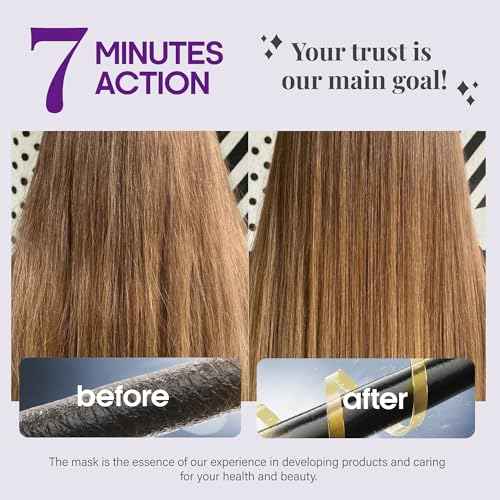 NUTRAHARMONY Hydrating Hair Mask for Dry, Frizzy & Damaged Hair ? Deep Conditioning Keratin Treatment with Argan & Coconut Oils, Collagen & Biotin ? Repairing, Anti-Frizz Hair Mask for Women, 10oz