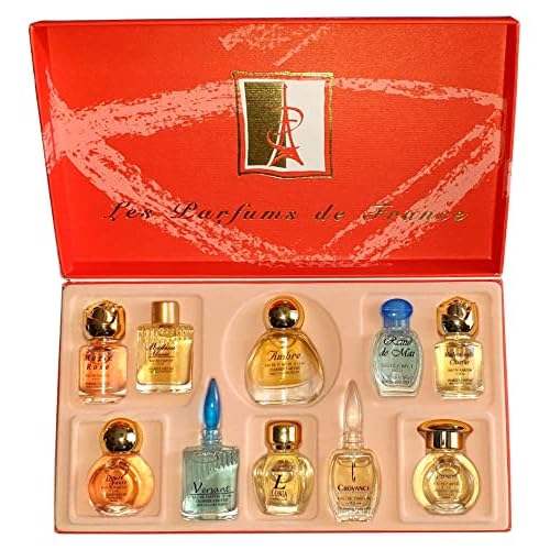Charrier Parfums 10 Eaux de Parfum Luxurious Gift Box - 57.8 ml - Made in Provence, France