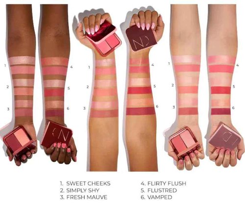 Natasha Denona Hy-Blush Cloudy Cream Cheek Duo in Sweet Cheeks & Complimentary Face Sheet Masque