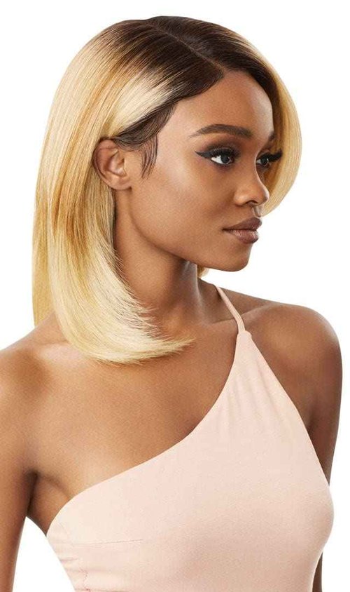 Outre Synthetic Melted Hairline Swiss Lace Front Wig - SABRINA (1B)