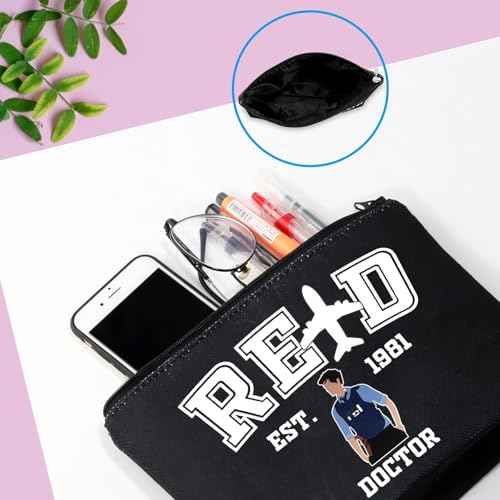 GJTIM TV Show Cosmetic Makeup Bag Docotr Character Fan Gift Doctor Gift Doctor Zipper Pouch(Doctor1981 Bag)