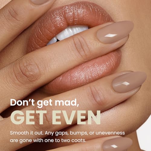LONDONTOWN kur Nail Ridge Filler - Smoother - Strengthener - Filler for Damaged Uneven Nails - Fortifying, Self Leveling Base, Vegan, Cruelty Free, Paraben Free, 0.4 fl oz