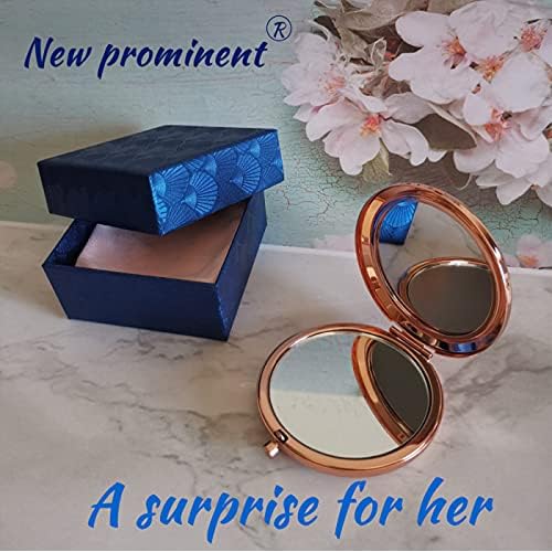 Friend Mirror to My Sisters Frosted Compact Mirror from Sister Brother Friendship Graduation wedding Gifts for Her Best Friend Birthday Gifts,Sentimental Friend Gift Ideas for Sisters Women