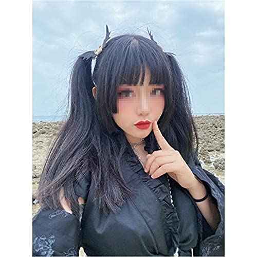 1pair Halloween Skull Bat Hair Clips Retro Hairpin with Punk Clips Novelty Hair Style Making (Bat Skull)