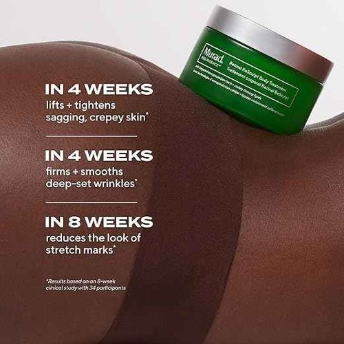 Murad Retinal ReSculpt Body Treatment – Encapsulated Retinal, Shea & Avocado Extract Body Cream to Firm, Lift, and Smooth Crepey Sagging Skin, Targeting Cellulite and Stretch Marks Nightly – 5.0 Fl Oz