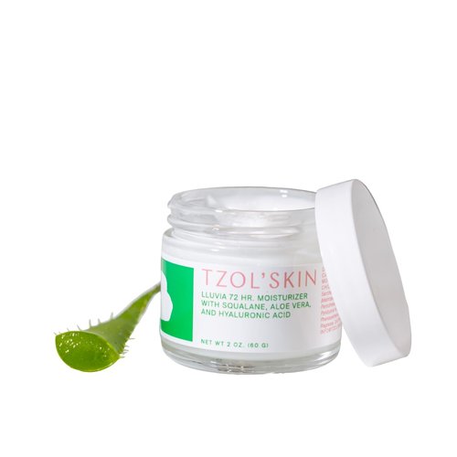 TZOL’SKIN - Lluvia 72 Hour Moisturizer - Intense Hydration - With Aloe Vera & Hyaluronic Acid - Lightweight & Non-greasy - Smooth Dull Skin - No Paraben, Silicones & Sulfates - Vegan - Cruelty Free