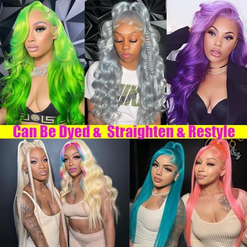 613 Human Hair Bundles Body Wave Blonde Bundles 100% Unprocessed 12A Grade Brazilian Virgin Human Hair 613 Hair Extensions for Women 30 Inch