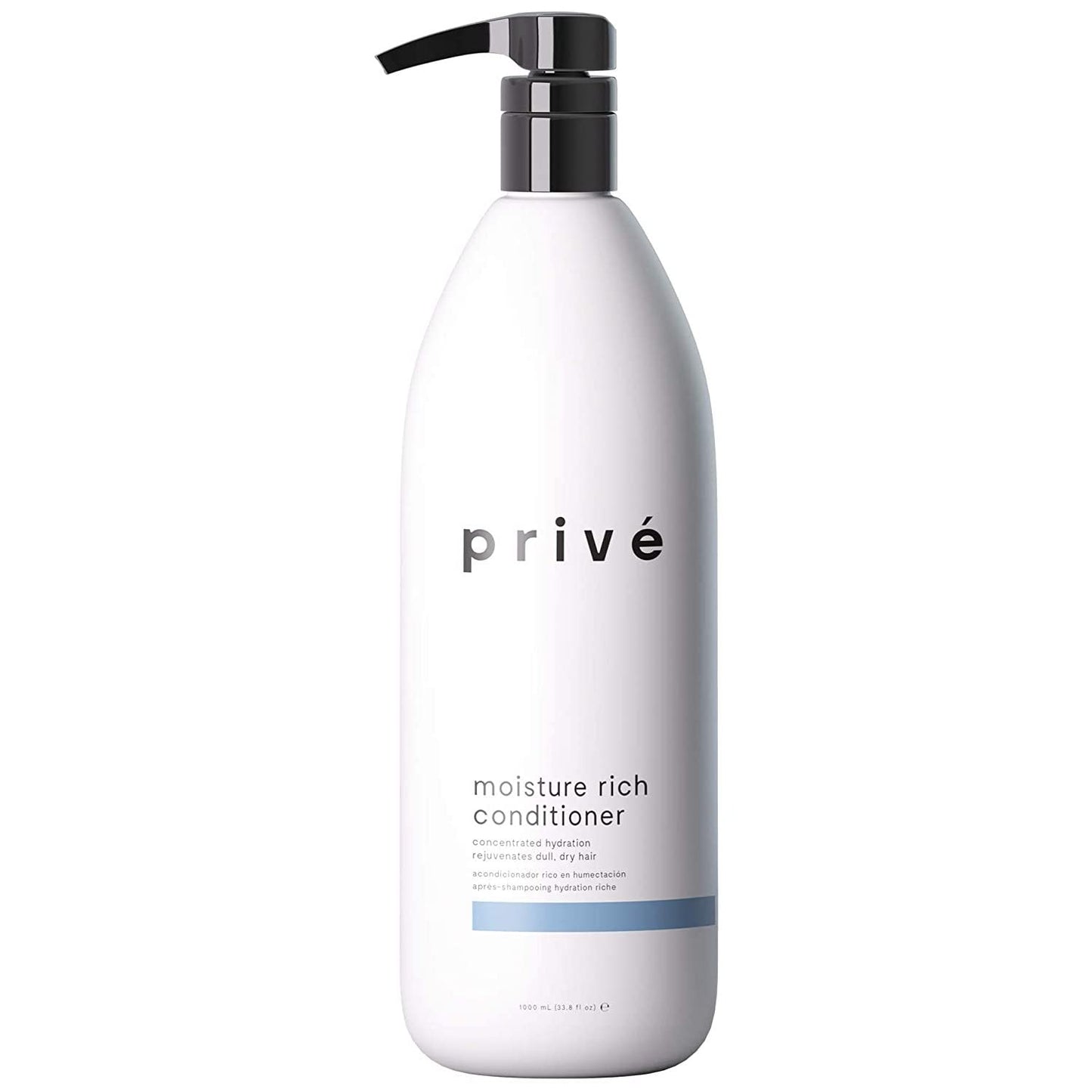 Privé Moisture Rich Conditioner nourishes dry hair/smoothes frizz/contains organic shea butter