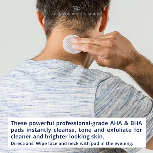 Dermatologist's Choice Extra Strength Chemical Peel 10% Glycolic Peel Cleansing Pads With Salicylic Acid ? 50 Pads