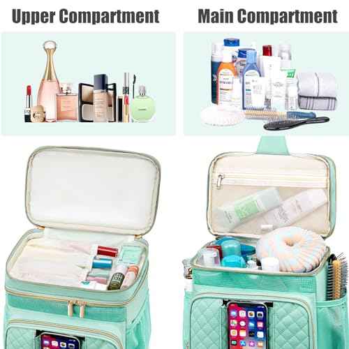 Large Toiletry Bag for Women Men,Bathroom Bag,Water Resistant Portable Shower Caddy for College Dorm,Hanging Toiletry Bags for Traveling,Gym Camping Cruise Ship Travel Essentials Shower Bag