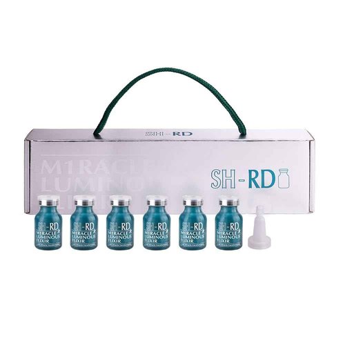SH-RD Miracle Luminous Elixir | 1-Min Deep Conditioner for Dry, Damaged Hair | Hair Mask for Bleached, Permed, Color-Treated Hair | Fast-Absorbing Water-Lotion Formula – 10ml x 6 Packs