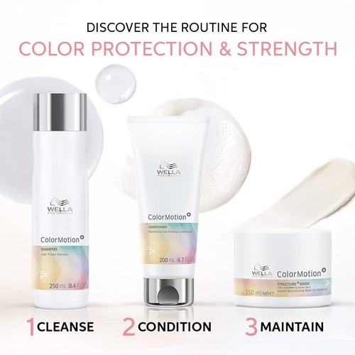 Wella Professionals ColorMotion+, PROTECT & REPAIR KIT for Instant Color Protection & Strength