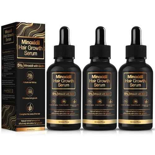 5% Minoxidil Hair Growth for Men and Women, Minoxidil Hair Growth Serum, Promotes Hair Growth, Strengthens Hair Follicles, Helps Prevent Hair Fall and Hair Loss