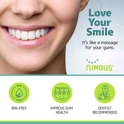 NIMBUS Extra Soft Toothbrushes (Regular Size Head), Periodontist Design Tapered Bristles for Sensitive Teeth & Receding Gums (5 Pack, Colors May Vary)