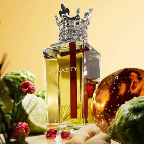 Lattafa Dynasty ? Fresh, Spicy, Woody, Aromatic ? Eau de Parfum Spray Long-Lasting Fragrance for Unisex, 3.4 Ounce / 100 ml
