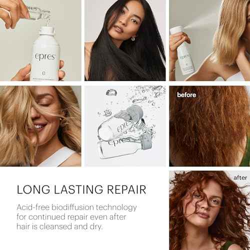 epres Healthy Hair 3-Step System Starter Kit, Includes Bond Repair Treatment & Shampoo and Conditioner