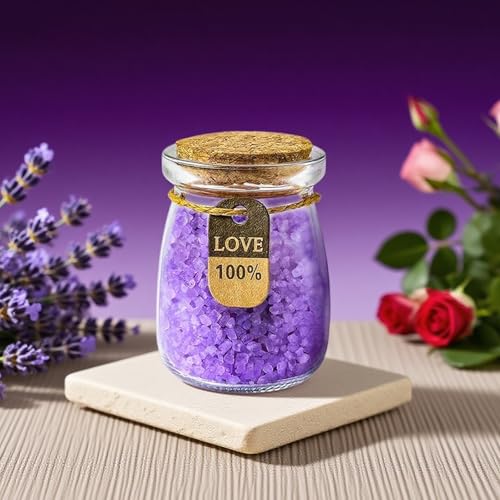 Birthday Gift for Women Spa Gift Set - Unique Get Well Soon Gifts for Women, Relaxing Self Care Package for Her, Christmas Stocking Stuffers Gifts for Mom, Wife, Sister, Friend(Lavender)