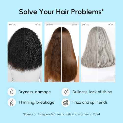 MAREE Deep Conditioning Hair Mask for Damaged Hair Treatment - Keratin Hair Care for Hydrating Growth Repair Moisturizing - Dry Curly Color Refreshing - Tratamiento Mascarilla Para el Cabello Seco