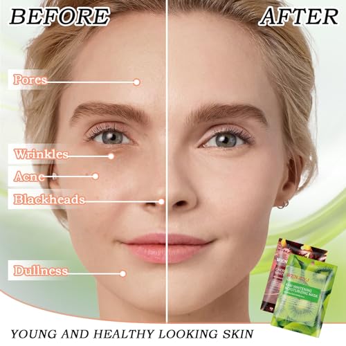 22PCS Face Mask Set,Moisturizing Facial Sheet Mask,Hydrating Face Mask Skin Care