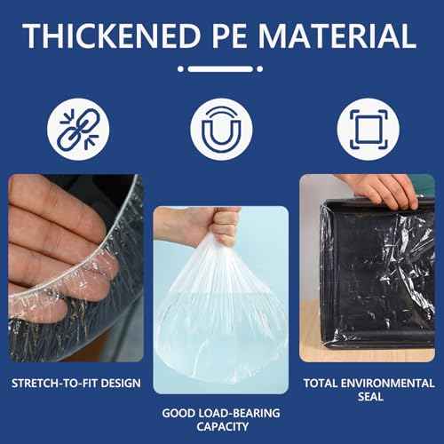 50 PCS Disposable Thickened Version Tattoo Tray Covers, Fits 18x13 Inch Trays, Transparent Tattoo Arm Rest & Salon Tray Covers, Tattoo Table Station Cover, Tattoo Accessories & Salon Equipment