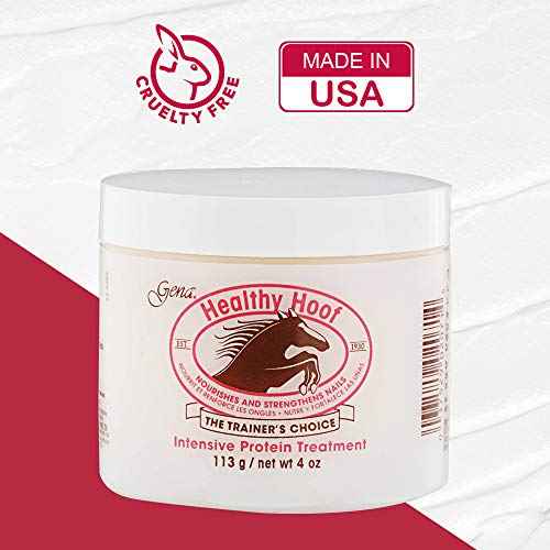 Gena Healthy Hoof Cream Complete Cuticle and Nail Care, to Moisturize, Condition and Treat Cuticles and Strengthen Nails, 4 Oz (Pack of 1)