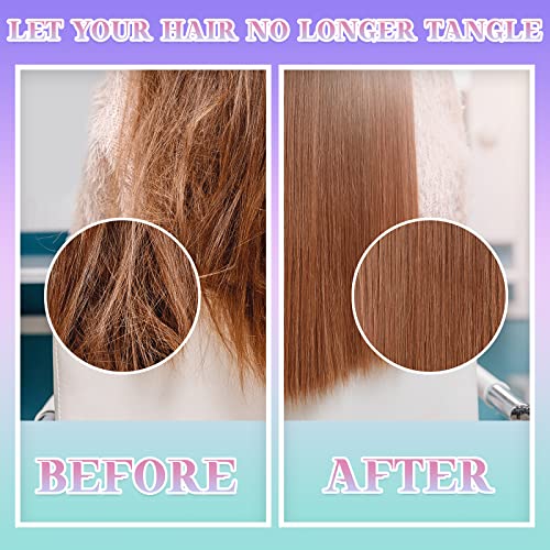 Meanplan 21 Pcs Operation Christmas Bulk Items Large Wide Tooth Comb Bulk for Curly Wet Hair Long Tooth Detangler Comb Christmas Charity Gift No Handle Styling for Women Men
