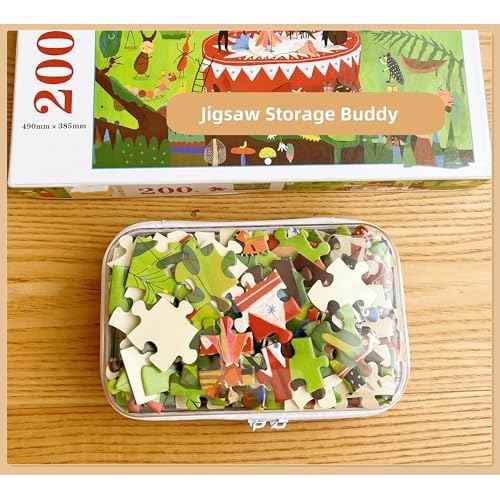 Clear Hard Shell Zipper Case, Upgraded Thicker Transparent Plastic Bins for Organizing, See Through Zipper Pouches Makeup Case, Lidded Storage Bins Organizer for Storage Cosmetics (S+S)