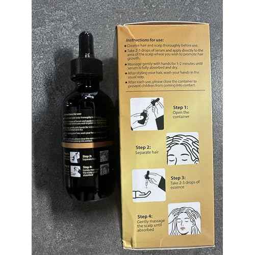 5% Minoxidil for Women Hair Growth Serum Topical Minoxidil Hair Regrowth Thicker Prevent Hair Loss for Thickening Longer Fuller Healthier Hair 2.05oz