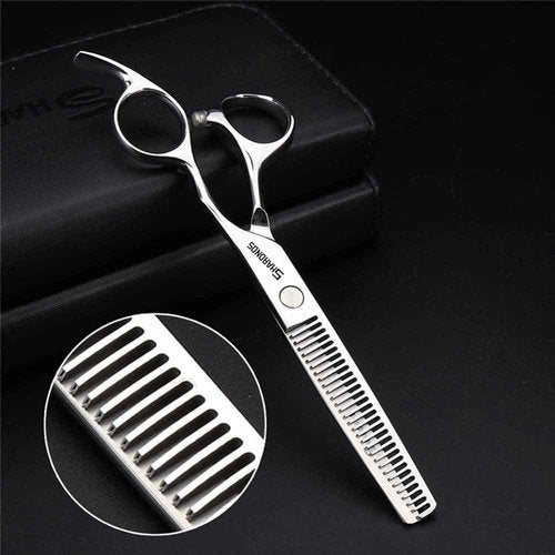 6/6.5 inch professional hair scissors hairdresser hair thinning hairdressing tools barber scissors (6-inch 4pc)