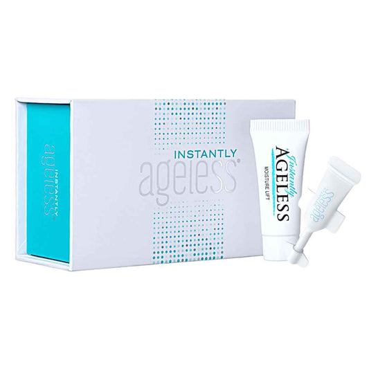 Instantly Ageless - Instant Face Lift Cream - Skin Care for Anti Aging face cream - Wrinkle Tightener - Instant Under Eye Bags Remover - Facelift in a Box of 25 Vials