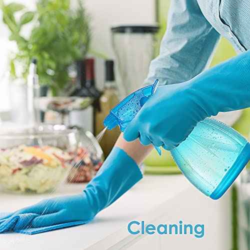 DilaBee Plastic Spray Bottles - 12oz (3 Pack) Water Spray Bottle for Hair, Gardening, Grilling & Cleaning Solution - Empty Spray Bottles for Cat - Small Spray Bottle