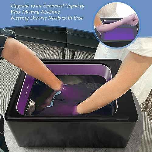 KARITE Paraffin Wax Machine for Hands and Feet, 9000ml Paraffin Wax Bath with Auto-Timer, Smart Mode, Precision Temperature Control, Paraffin Wax Warmer Kit with 16PCs Refills
