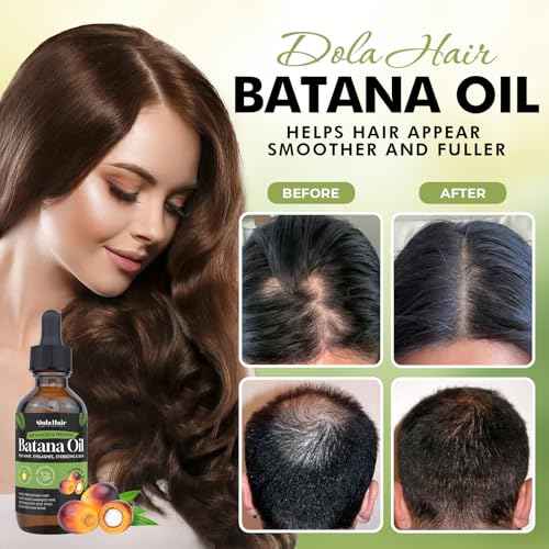 Batana Oil for Hair Growth Organics Pure Batana Hair Oil 100% Natural Batana Oil Nourishes Damaged Hair Natural Hair Growth Oil and Conditioner Batana Hair Oil 2.02 Fl Oz