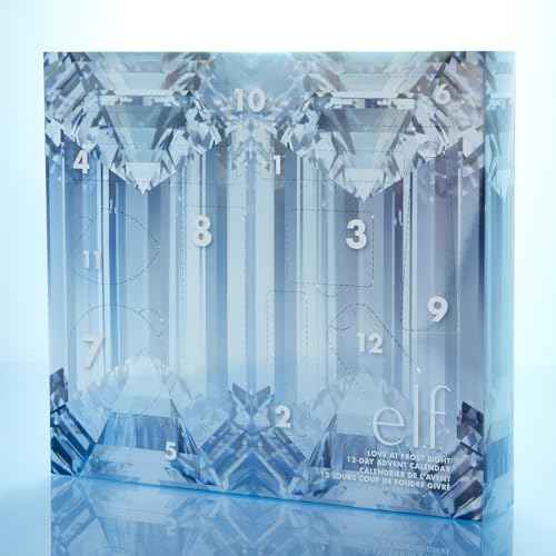 e.l.f. Love at Frost Sight 12-Day Advent Calendar 2025, Skincare Essentials & Festive Makeup In Limited-Edition Shades, Vegan & Cruelty-Free