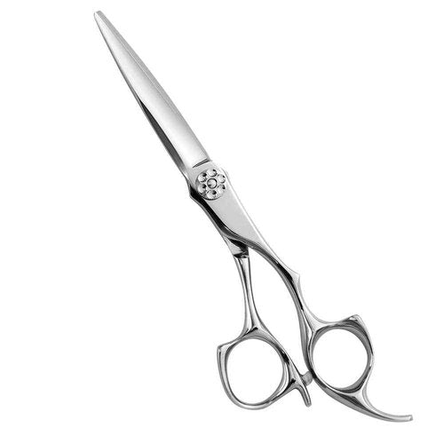 AOLANDUO Hair Cutting Scissors and Thinning Shears Set - VG10 Steel, Razor Edge, Ergonomic - 1 Pack, 6 in