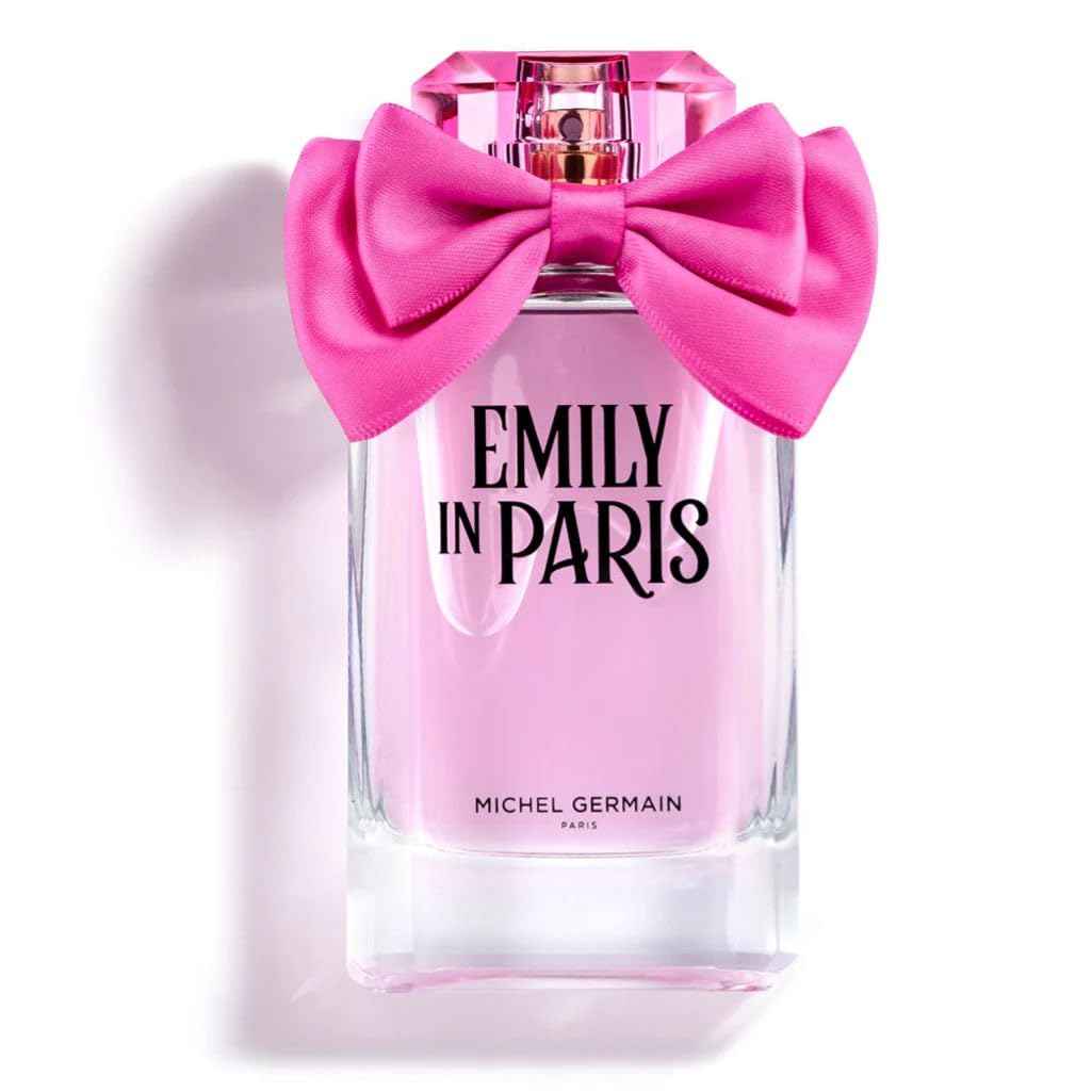 Michel Germain Emily in Paris Eau de Parfum Fragrance Spray, Floral Woody Scent, Top Notes of Seductive Neroli, French Pear, Wild Black Currant Burgundy, Romantic & Dreamy Gift for Women, 3.4 Fl Oz